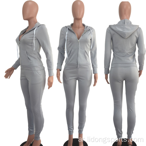 Winter Women Hoodies Goyssuit Long Sleeve Grouging Wear